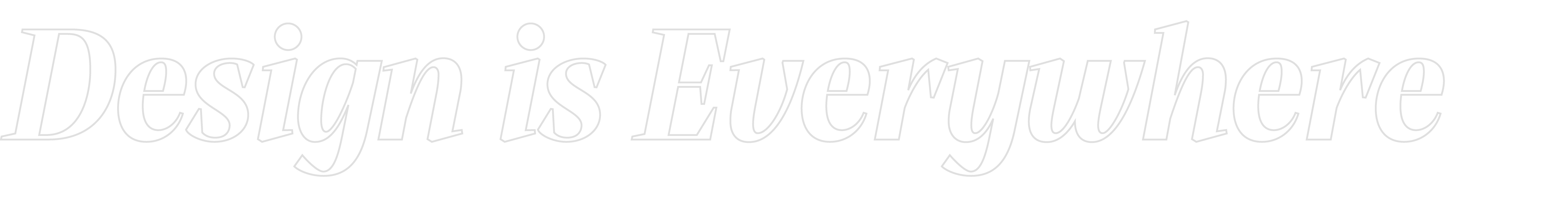 Design is everywhere